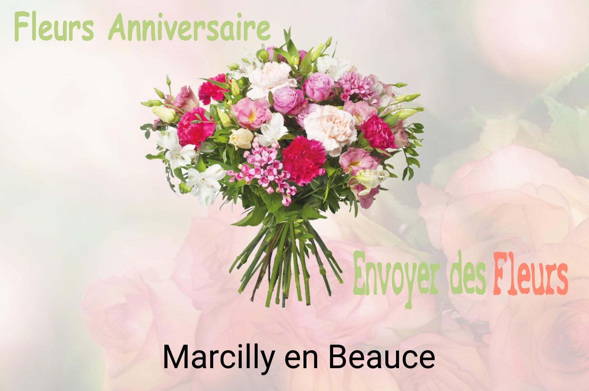 Bouquet de fleurs d’anniversaire livré à Marcilly-en-Beauce