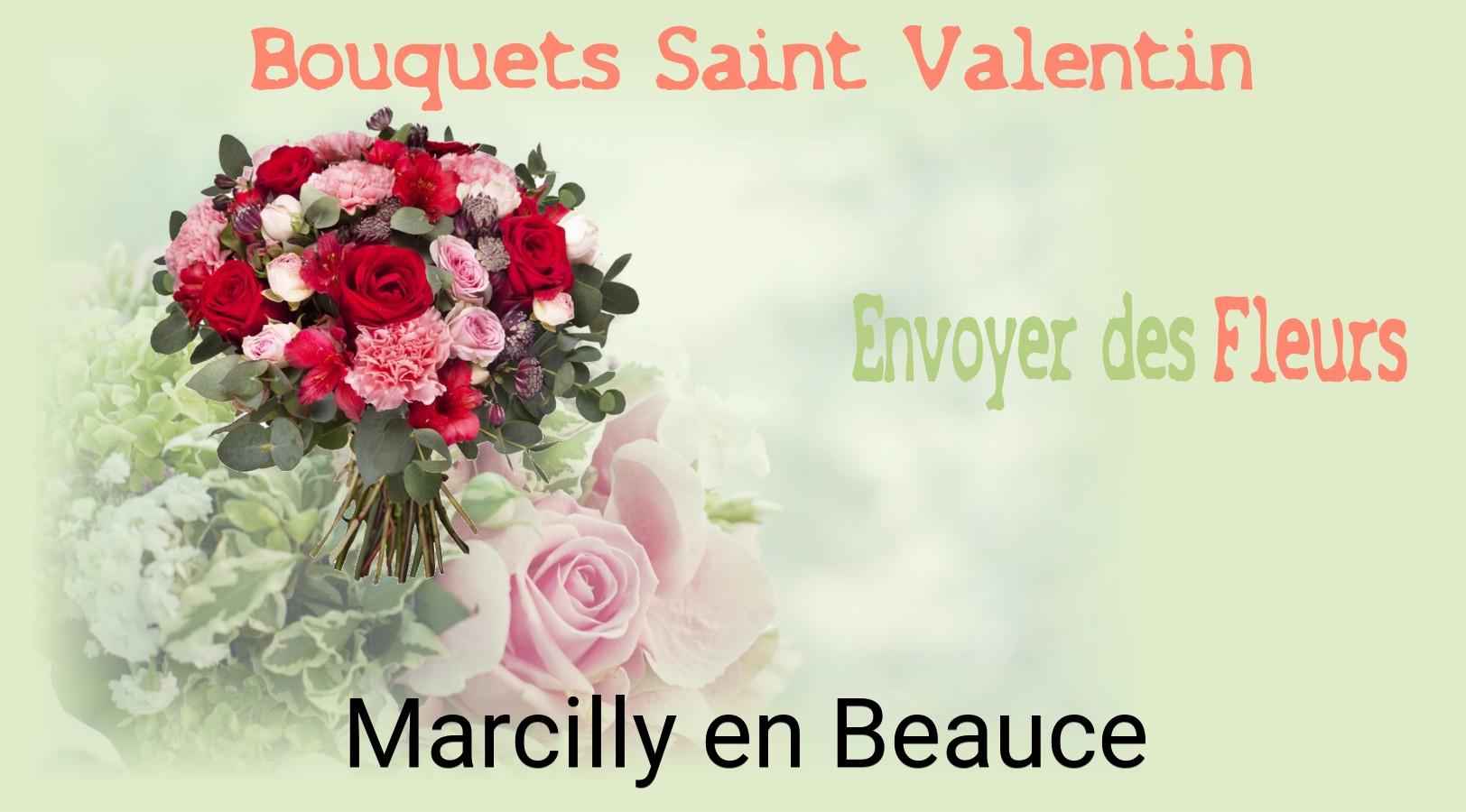 Roses de Saint-Valentin livrées à Marcilly-en-Beauce